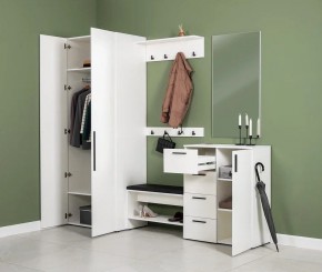ЭЙР прихожая (модульная) Белый Шагрень в Игре - igra.ok-mebel.com | фото 27