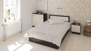 Фиеста Кровать 1200, цвет венге/дуб лоредо, ШхГхВ 123,5х203,5х80 см., сп.м. 1200х2000 мм., без матраса, основание есть в Игре - igra.ok-mebel.com | фото 5