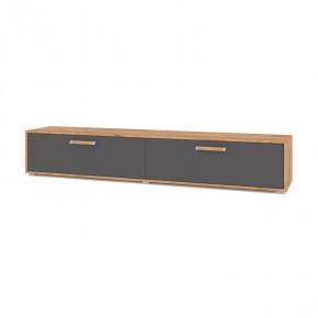ФЛОРИДА Ф32 Тумба ТВ (дуб золотой/графит) в Игре - igra.ok-mebel.com | фото