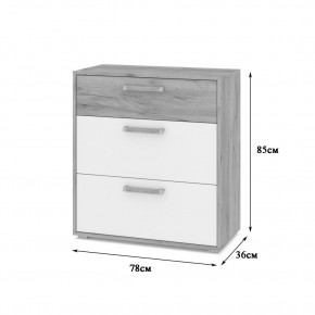 ФЛОРИДА Гостиная (модульная) дуб золотой/графит в Игре - igra.ok-mebel.com | фото 9