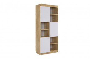 ФОРСАЖ Стеллаж (крафт золотой/белый) в Игре - igra.ok-mebel.com | фото