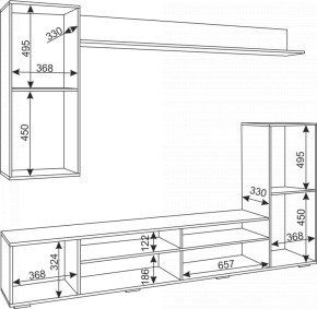 Гостиная Альфа (Белый/Белый глянец) в Игре - igra.ok-mebel.com | фото 5