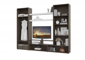 Гостиная Альфа МДФ (Венге/Белый глянец) в Игре - igra.ok-mebel.com | фото 2