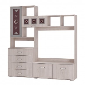 Гостиная Белла (модульная) ясень белый в Игре - igra.ok-mebel.com | фото 2
