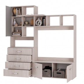 Гостиная Белла (модульная) ясень белый в Игре - igra.ok-mebel.com | фото 3