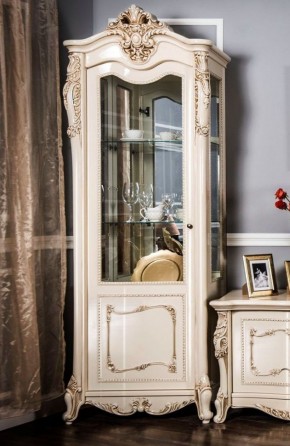 Гостиная Джоконда 1+ТВ+1 (крем глянец) в Игре - igra.ok-mebel.com | фото 3