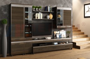 Гостиная Камелия Композиция 1 (Гикори Джексон темный) в Игре - igra.ok-mebel.com | фото