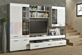 Гостиная Камелия Композиция 1 (Снежный ясень) в Игре - igra.ok-mebel.com | фото