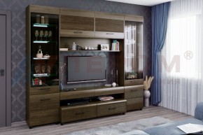 Гостиная Камелия Композиция 11 (Гикори Джексон темный) в Игре - igra.ok-mebel.com | фото