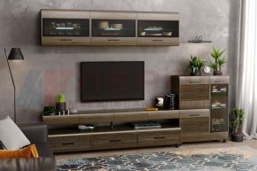 Гостиная Камелия Композиция 12 (Гикори Джексон темный) в Игре - igra.ok-mebel.com | фото