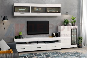 Гостиная Камелия Композиция 12 (Снежный ясень) в Игре - igra.ok-mebel.com | фото