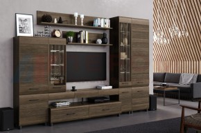 Гостиная Камелия Композиция 2 (Гикори Джексон темный) в Игре - igra.ok-mebel.com | фото