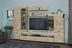 Гостиная Камелия Композиция 3 (Гикори Джексон светлый) в Игре - igra.ok-mebel.com | фото