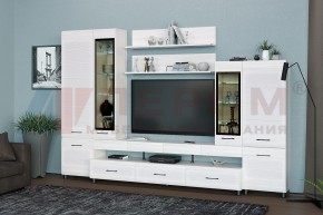 Гостиная Камелия Композиция 3 (Снежный ясень) в Игре - igra.ok-mebel.com | фото