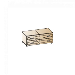 Гостиная Камелия Композиция 6 (Гикори Джексон темный) в Игре - igra.ok-mebel.com | фото 5