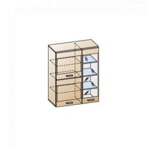 Гостиная Камелия Композиция 6 (Ясень Асахи) в Игре - igra.ok-mebel.com | фото 2