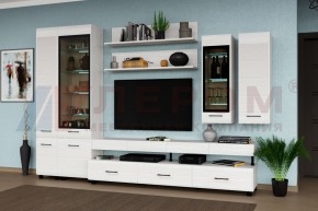 Гостиная Камелия Композиция 7 (Снежный ясень) в Игре - igra.ok-mebel.com | фото
