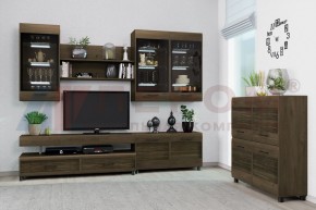 Гостиная Камелия Композиция 8 (Гикори Джексон темный) в Игре - igra.ok-mebel.com | фото