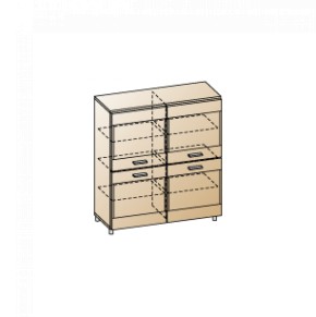 Гостиная Камелия Композиция 8 (Снежный ясень) в Игре - igra.ok-mebel.com | фото 10