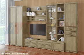 Гостиная Карина Композиция 11 (Гикори Джексон светлый) в Игре - igra.ok-mebel.com | фото