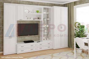 Гостиная Карина Композиция 16 (Снежный ясень) в Игре - igra.ok-mebel.com | фото