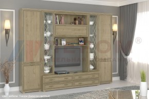 Гостиная Карина Композиция 19 (Гикори Джексон светлый) в Игре - igra.ok-mebel.com | фото