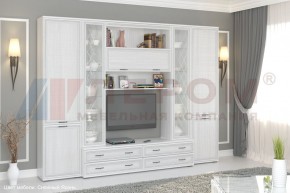 Гостиная Карина Композиция 19 (Снежный ясень) в Игре - igra.ok-mebel.com | фото