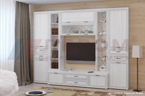 Гостиная Карина Композиция 3 (Снежный ясень) в Игре - igra.ok-mebel.com | фото