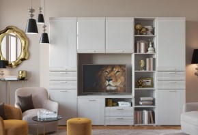 Гостиная ЛОТОС (модульная) Бодега белая в Игре - igra.ok-mebel.com | фото 10