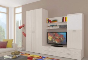 Гостиная ЛОТОС (модульная) Бодега белая в Игре - igra.ok-mebel.com | фото 6
