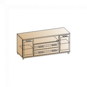 Гостиная Мелисса Композиция 12 (Ясень Асахи) в Игре - igra.ok-mebel.com | фото 6