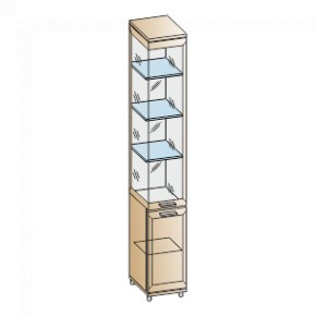 Гостиная Мелисса Композиция 12 (Ясень Асахи) в Игре - igra.ok-mebel.com | фото 7