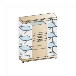 Гостиная Мелисса Композиция 6 (Ясень Асахи) в Игре - igra.ok-mebel.com | фото 2