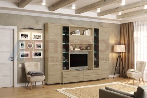 Гостиная Мелисса Композиция 9 (Гикори Джексон светлый) в Игре - igra.ok-mebel.com | фото 4