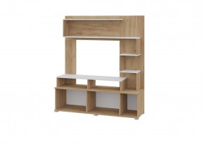 Гостиная Ника (Крафт золотой-белый) в Игре - igra.ok-mebel.com | фото 2