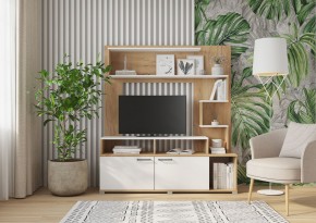 Гостиная Ника (Крафт золотой-белый) в Игре - igra.ok-mebel.com | фото 3