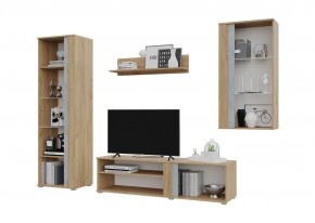Гостиная Омега (Крафт золотой-Бетон) в Игре - igra.ok-mebel.com | фото 3