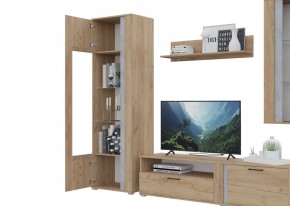 Гостиная Омега (Крафт золотой-Бетон) в Игре - igra.ok-mebel.com | фото 5