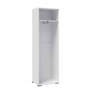 СИДНЕЙ-1 Шкаф платяной ЛДСП Белый /Дуб крафт золотой в Игре - igra.ok-mebel.com | фото 2