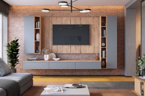 Гостиная Сканди набор СС-1 (дуб бунрати/смоки софт) в Игре - igra.ok-mebel.com | фото