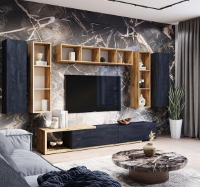 ХЛОЯ Гостиная (Дуб Вотан/Обсидиан) модульная в Игре - igra.ok-mebel.com | фото 10