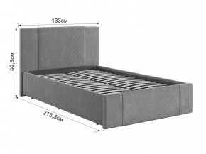 ХЛОЯ Кровать 1200 с основанием в Игре - igra.ok-mebel.com | фото 3