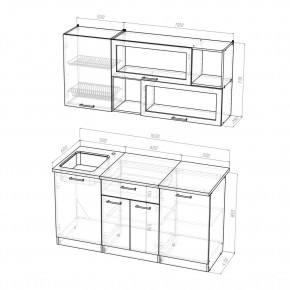 КИРА Кухонный гарнитур Стандарт (1600 мм ) в Игре - igra.ok-mebel.com | фото 2