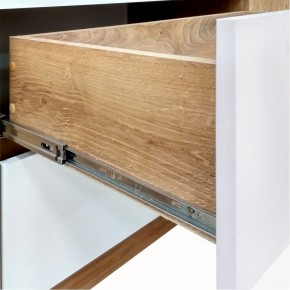 Комод 1400 Сеул (Дуб Кельтик/Белый) в Игре - igra.ok-mebel.com | фото 5