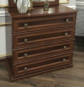 Комод 4 ящика Афина (БЕЗ ЗЕРКАЛА) караваджо в Игре - igra.ok-mebel.com | фото 2