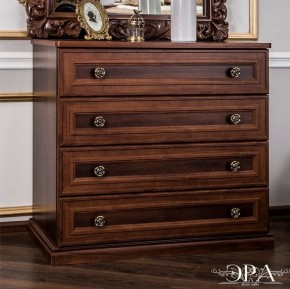 Комод 4 ящика Афина + Зеркало ППУ Афина (караваджо) в Игре - igra.ok-mebel.com | фото 2
