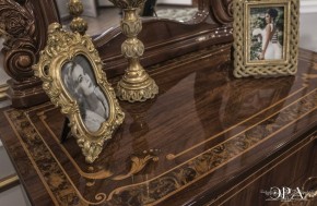 Комод 4 ящика с Зеркалом Патрисия (караваджо) в Игре - igra.ok-mebel.com | фото 3