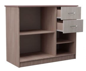 Комод АЛЛА (Ясень шимо светлый/темный) Эко в Игре - igra.ok-mebel.com | фото 2