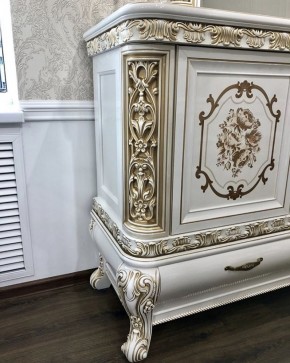 Комод Алсу (белый глянец) БЕЗ Зеркала в Игре - igra.ok-mebel.com | фото 7