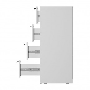 Комод Айрон КМ-02 (белый) в Игре - igra.ok-mebel.com | фото 7